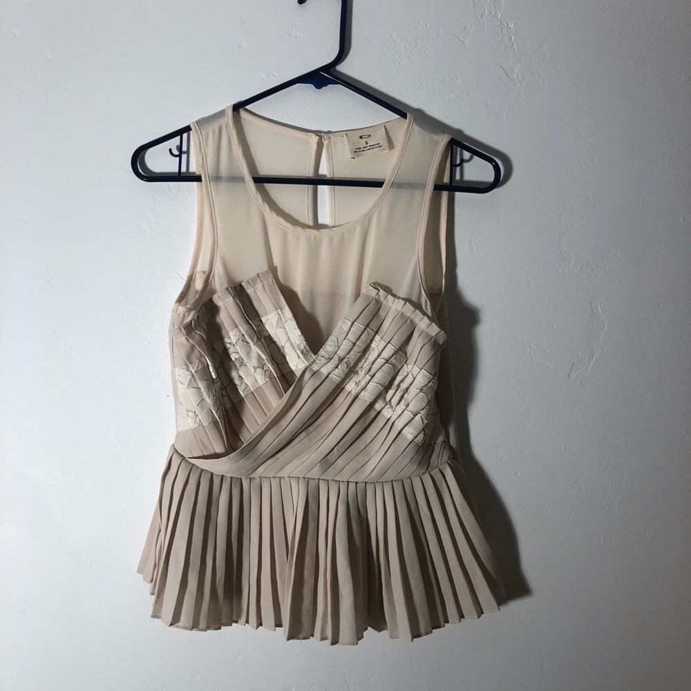 Pleated Blouse